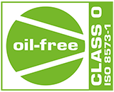 ISO 8573-1:2010 Class 0 oil-free compressed air certification